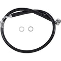 Drag Specialties Brake Line - 18- Softail - Black | 618601-BLK