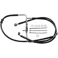 Drag Specialties Brake Line - 18-XL1200X - Black +6" | 618566-6BLK