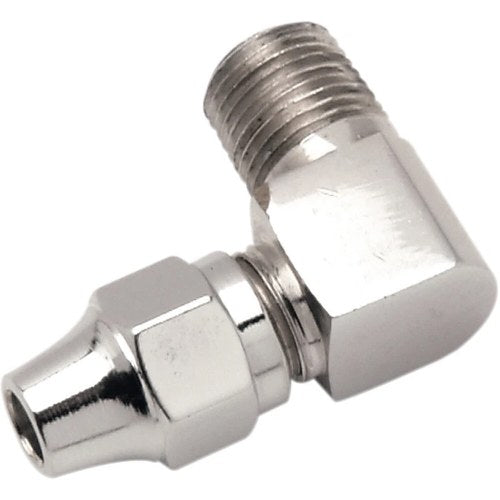 Drag Specialties Brake Line Fitting - 1/8" Npt - 90 Degree | 341
