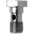 Goodridge Banjo Bolt - 7/16"-24 - Single - Chrome | P775-44CH