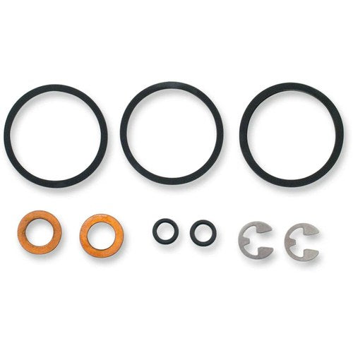 Hawg Halters 4-Piston Brake Caliper Rebuild Kit Differential Bore | HHI-101-002