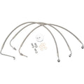 LA Choppers Stainless Steel Front Brake Line - Touring | LA-8005B13