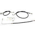 LA Choppers Brake Line - Black - 12-14 Softail ABS | LA-8151B13B