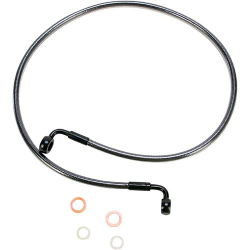 Magnum E-Z Align Front Brake Line - Black Pearl - 54" - 90/90 Degree | 46254SW