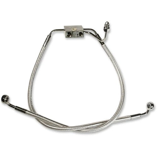Magnum Lower Brake Line - ABS - Sterling Chromite II - Dyna | AS37006