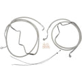 Magnum Lower Brake Line - ABS - Polished Stainless - Touring | AS57016