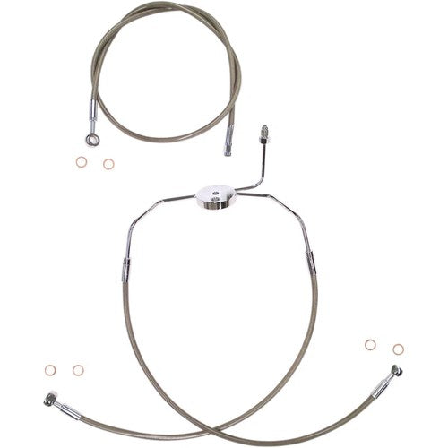 Magnum XR Brake Line Kit - 23" - Stainless | SSC1305-23