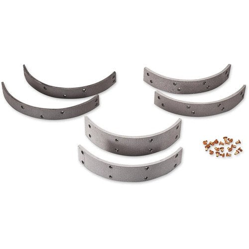 Drag Specialties Front Brake Linings and Rivets | 06-0121SCP-SC7