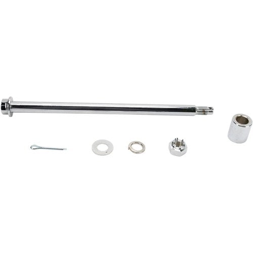 Drag Specialties Chrome Axle Kit - Rear - 91-99 Dyna | 16-0301-BC520