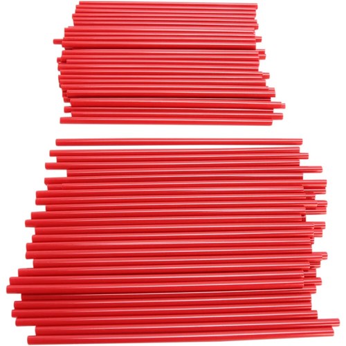 Emgo Wheel Spoke Covers - Red - 80 Pack | 16-26098