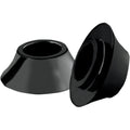RC Components Wheel Spacers - Front - Black - 00-07 Flh | HD-SPCR-1B