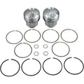 KB Performance Hypereutectic Piston Kit - FX/FL - +0.010" - 3.437" Bore KB263+10