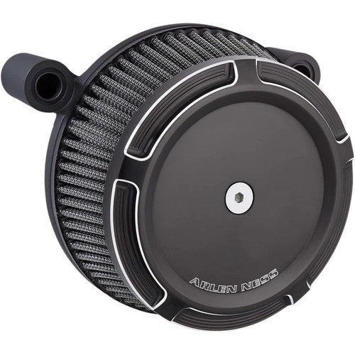 Arlen Ness Big Sucker Stage I Air Filter Kit w/ Synthetic Filter, Beveled 50-844