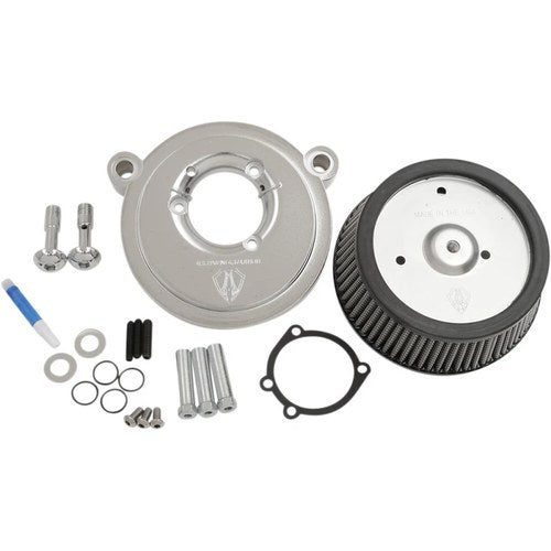 Arlen Ness Big Sucker Stage I Air Filter Kit - Evolution (Chrome) 50-516