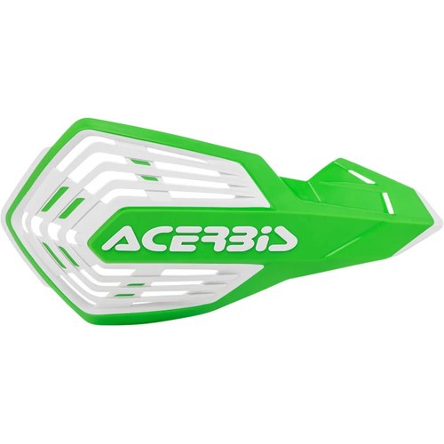 Acerbis Green/White X-Future Handguards | 2801961075