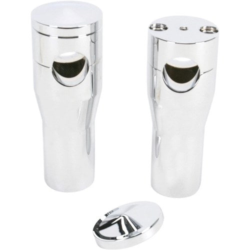 Accutronix Chrome 4" Standard Risers | HRS1354-C
