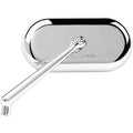 Arlen Ness Oval Mirror - Chrome - Left | 13-171