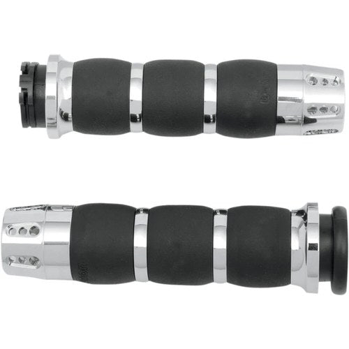 Avon Grips Chrome Gatlin Velvet Air Grips | AIR-93-GAT