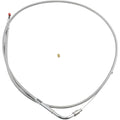 Barnett Stainless Steel Idle Cable for '02 - '07 Flhr | 102-30-40016