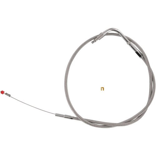 Barnett Stainless Steel Idle Cable for '01 - '10 FXST/I | 102-30-40012