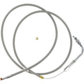 Barnett Stainless Steel Throttle Cable for '81 - '89 FLT/FLHT | 102-30-30007