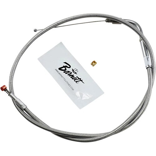 Barnett Stainless Steel Idle Cable for '96 - '00 Fxst | 102-30-40015
