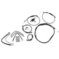 Burly Brand Extended Handlebar Cable And Brake Line Kit | B30-1266
