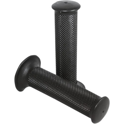 Domino Black 128 mm Dakar Grips w/ Closed Ends | 1124.82.40.06-1