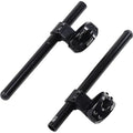 Driven Racing Black 47 mm Halo Riser Clip-On Handlebars | DHCLOR-47BK