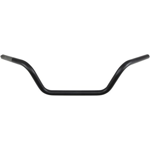 Drag Specialties Flat Black Buckhorn Low Handlebar for Tbw | 0601-4187
