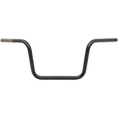 Drag Specialties Flat Black 10" Ape Handlebar for Tbw | 0601-4206