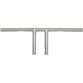 Drag Specialties Chrome 6" T-Bar Handlebar w/ Dimples | 0601-4215