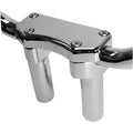 Drag Specialties 4" Chrome Buffalo Risers w/ Top | 0602-0588
