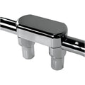 Drag Specialties 3" Chrome Big Buffalo Risers w/ Top | 0602-0602
