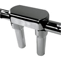Drag Specialties 6" Chrome Big Buffalo Risers w/ Top | 0602-0608