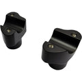 Drag Specialties Flat Black 1-1/2" Buffalo Risers | 0602-0809