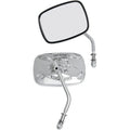 Drag Specialties Live to Ride Mirrors - Chrome - Pair | M60-0007C