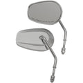 Drag Specialties Replacement Mirrors - Short Stem - Chrome | M60-6385C