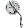 Drag Specialties 3" Round Mirror - Adjustable Stem | KA-26-BC428