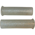 Emgo Silver 1" Retro Metal Grips | 42-21119