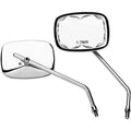 Emgo Die-Cast Mirror - Scrolled - V-Twin - 10 mm | 20-21750