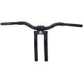 LA Choppers Matte Black 13" Kage Fighter Handlebar w/ Pullback | LA-7336-10M