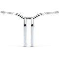 LA Choppers Chrome 16" One Piece Bent Kage Fighter Handlebar | LA-7338-16