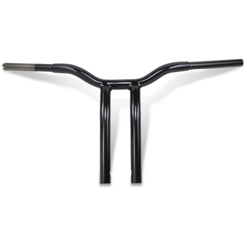 LA Choppers Black 14" One Piece Bent Kage Fighter Handlebar | LA-7338-14B
