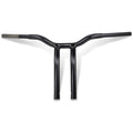 LA Choppers Black 14" One Piece Bent Kage Fighter Handlebar | LA-7338-14B