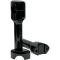 LA Choppers Black 6" Smooth Risers for 1" Handlebars | LA-7402-06B