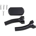 LA Choppers Black 5-1/2" Risers w/ Solid Top | LA-7442-05B