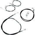 LA Choppers Standard Vinyl Braided Handlebar Cable/Brake Line Kit LA-8100KT-13B