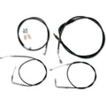 LA Choppers Standard Vinyl Braided Handlebar Cable/Brake Line Kit LA-8220KT-16B