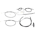 LA Choppers Standard Vinyl Braided Handlebar Cable/Brake Line Kit LA-8151KT-16B